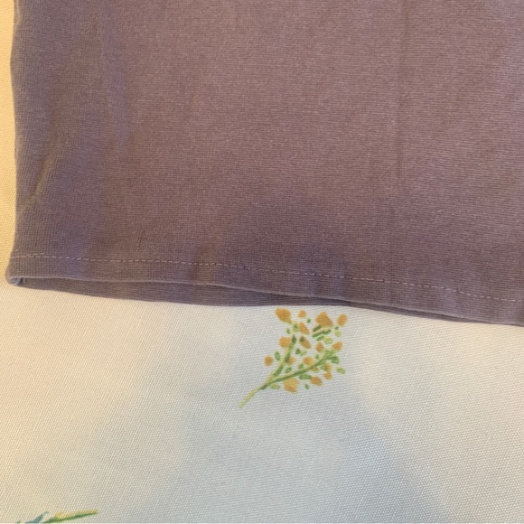 Cropped purple Zara size small cropped tee shirt top - Picture 6 of 9